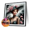 Diamond Painting -DIY Round Drill Signora(40x40cm)