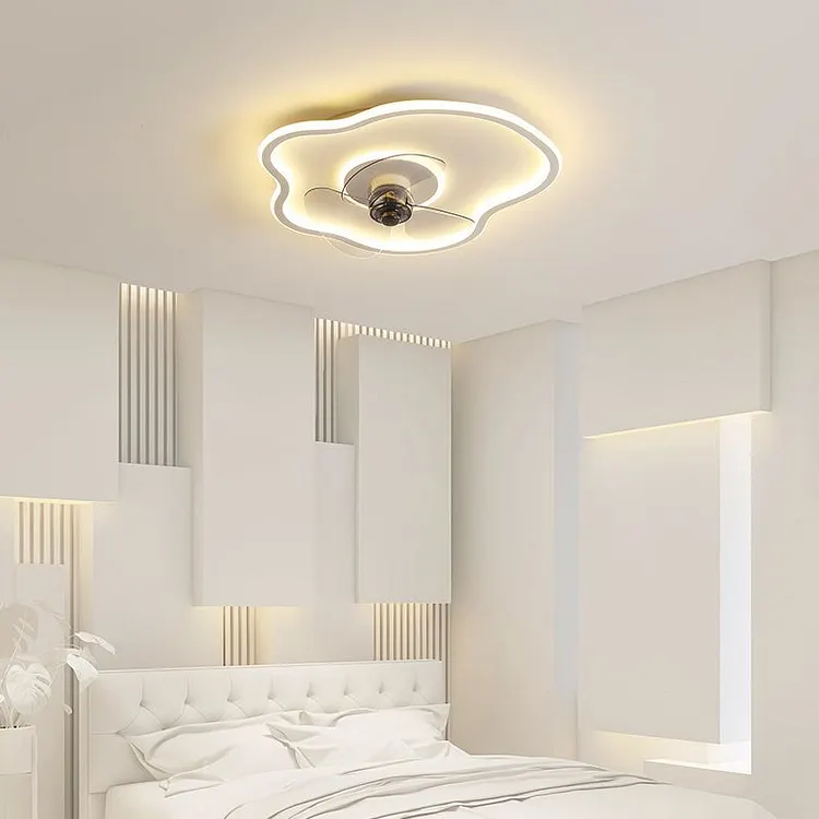 Quinn ceiling fan with lighting, 2 colors, &empty;41/51CM
