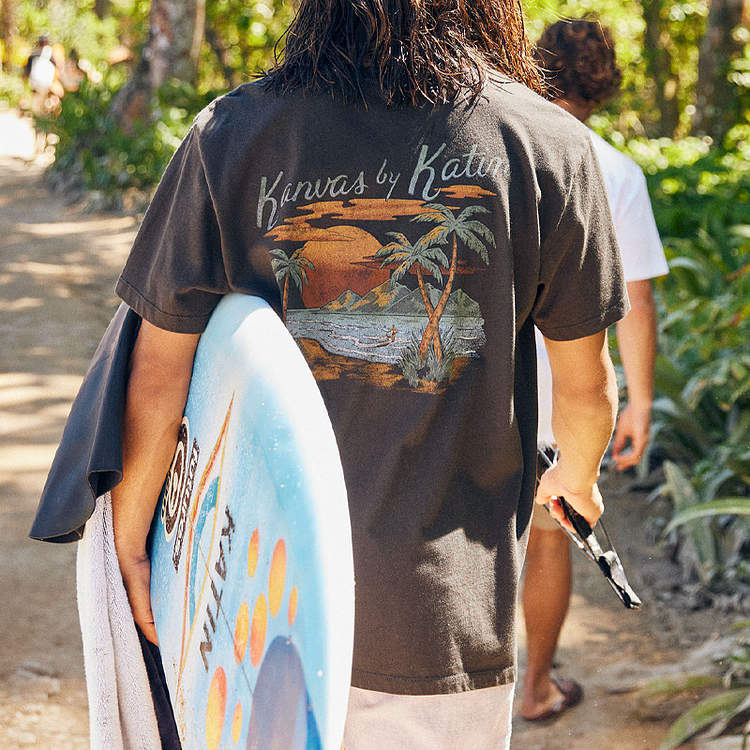 Outdoor Beach Camping T-Shirt 5cc4
