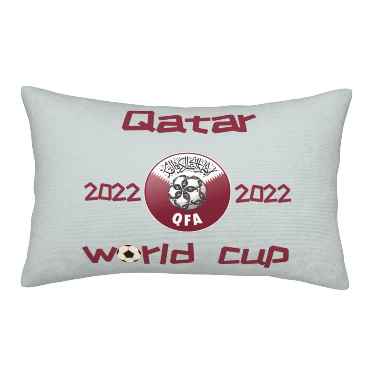 Qatar 2022 World Cup Team Logo Couch Pillow Cases