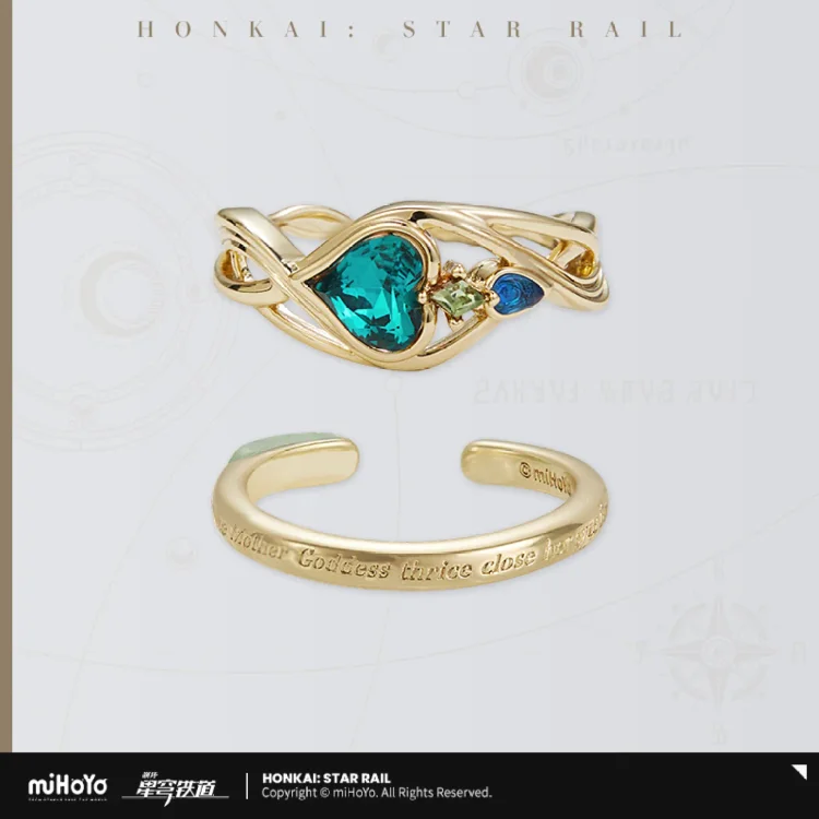 Honkai: Star Rail Aventurine Impression Ring Set (Jun 2025)