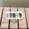 Fishing Treble Hook 5 Colors Triple Barbed Steel Fish Hook for Bait Lure Fishing