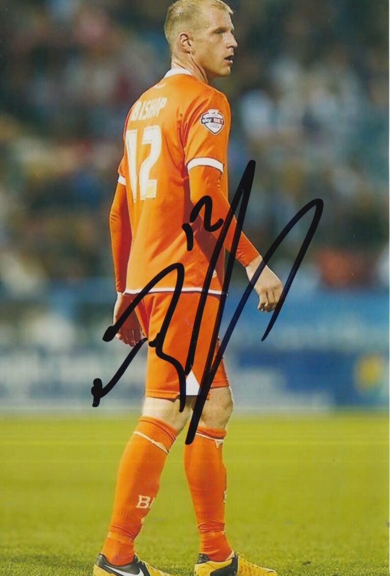 BLACKPOOL HAND SIGNED NEAL BISHOP 6X4 Photo Poster painting 2.