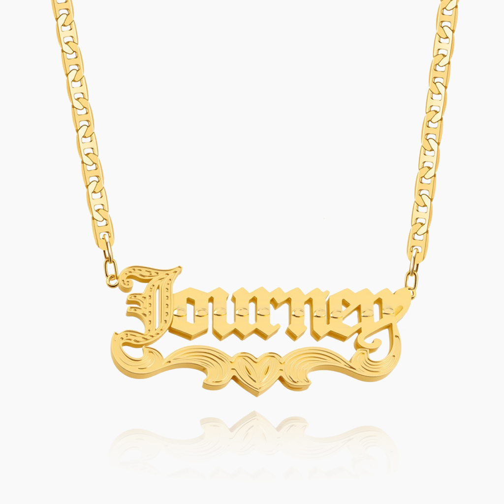 Custom Double-Layer Nameplate