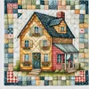(Multi-Style) Love Shell Beach Colorful Town Cat Dog-11CT Stamped Cross Stitch 40*40/50*50cm