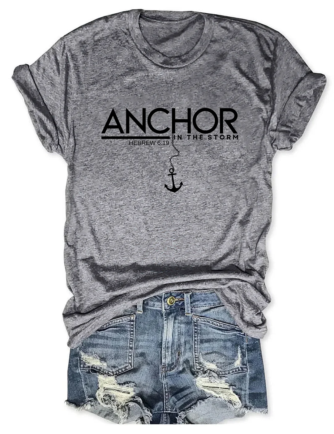 Anchor In The Storm Faith T-shirt