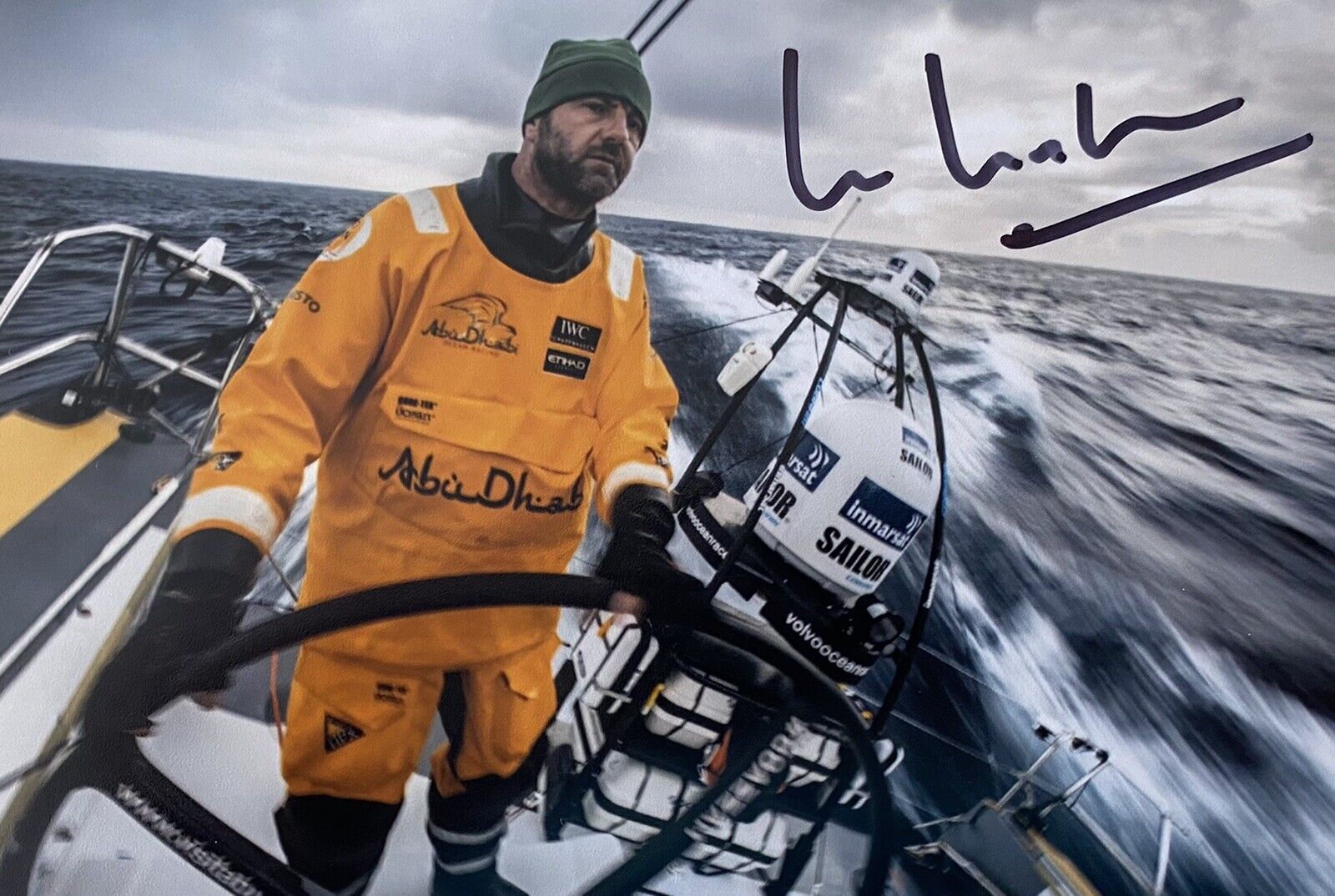 Ian Walker Genuine Signed 6X4 Photo Poster painting - Team GB - Olympics - Ocean Race - Sailor 4