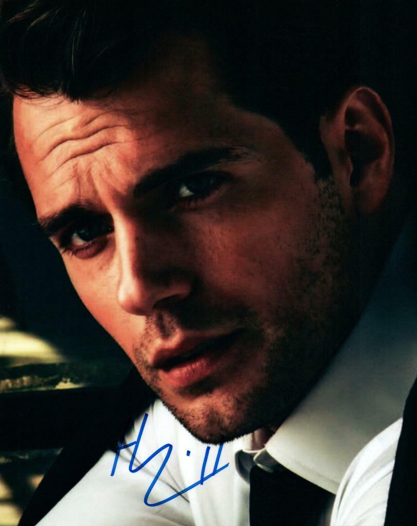 Henry Cavill signed 8x10 Photo Poster painting with COA autographed Picture very nice