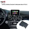 Wireless Apple CarPlay Android Auto Interface Decoder Box Mirror Link Retrofit For Mercedes Benz NTG4.5