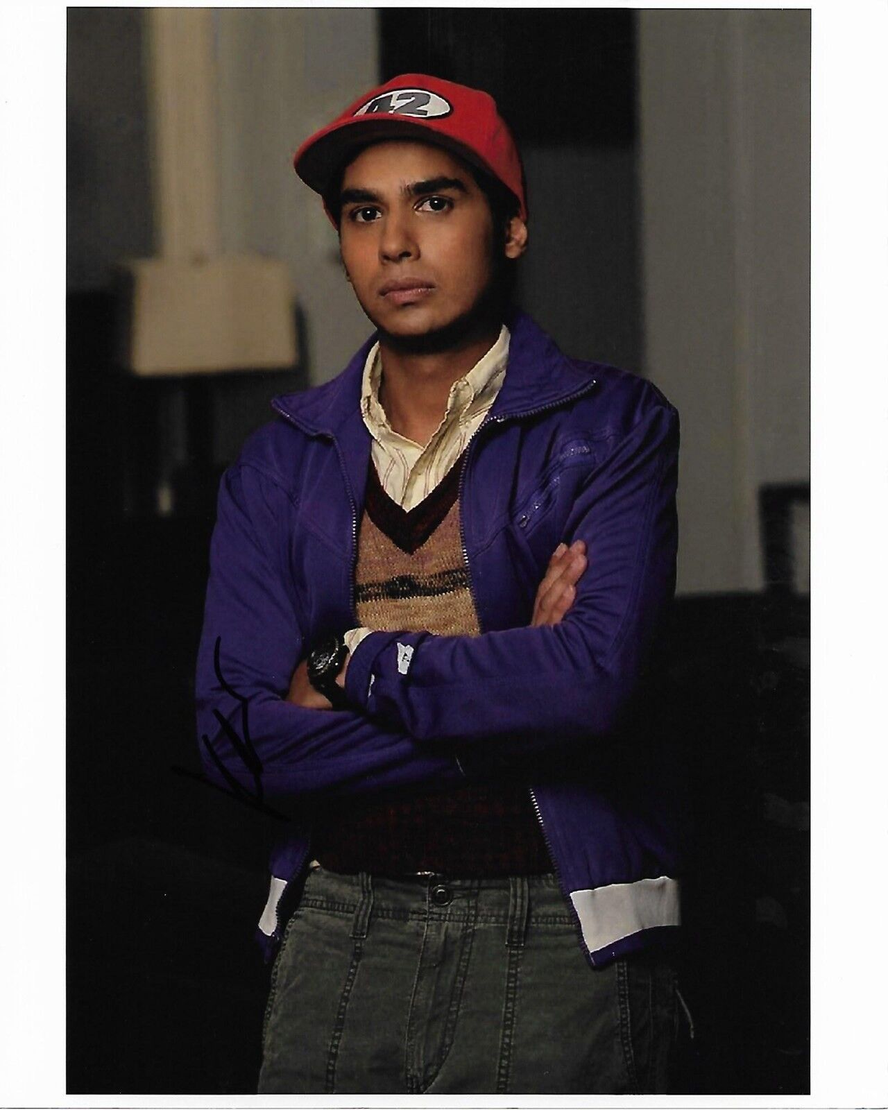 KUNAL NAYYAR THE BIG BANG THEORY AUTOGRAPHED Photo Poster painting SIGNED 8X10 #4 RAJ