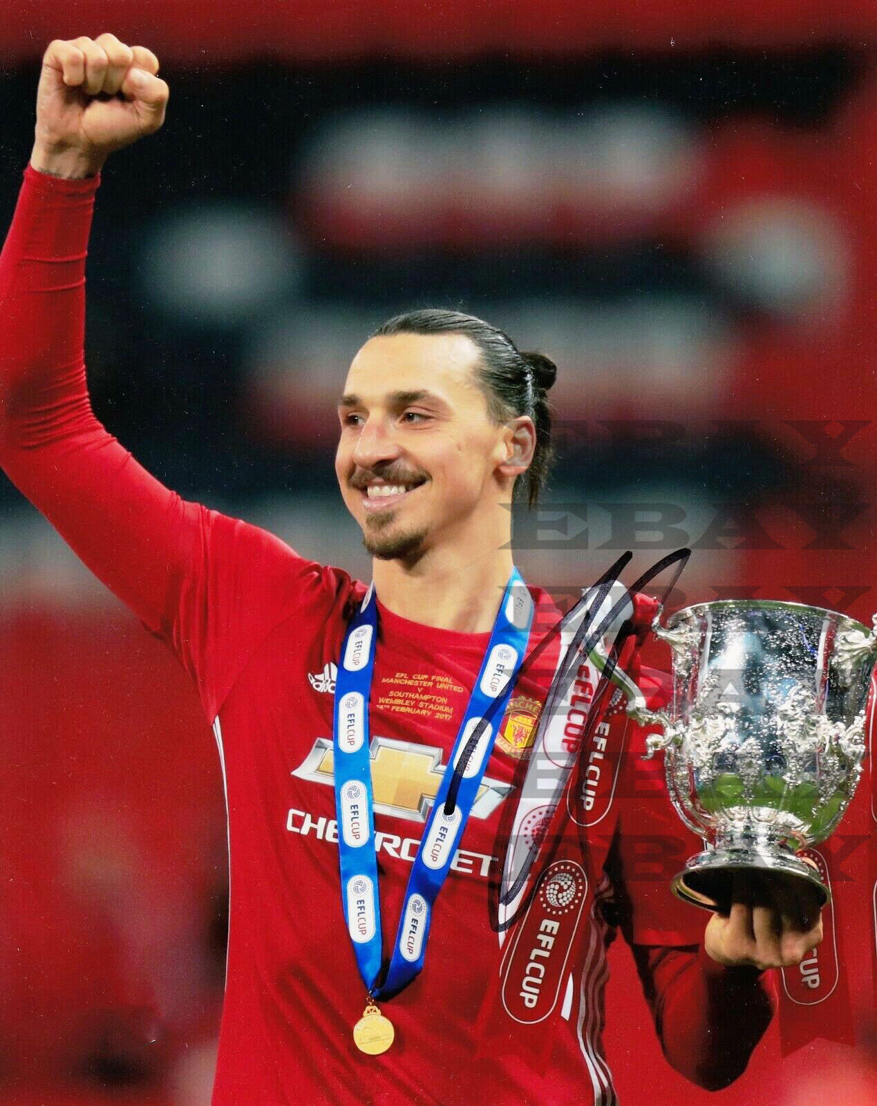 ZLATAN IBRAHIMOVIC MANCHESTER Signed Autographed 8x10 Photo Poster painting Reprint