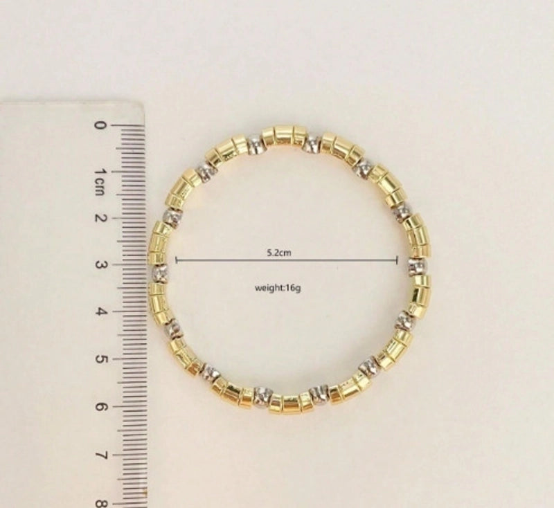 Copper Plating Geometric Bracelets