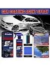 3 in 1 Ceramic Car Coating Spray Eliminate Dirt Stain 120ml Car Wax Spray