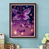 Diamond Painting-DIY Full Round Drill Butterfly Wind
