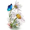 Butterfly Flower-Paint by Numbers Acrylic Painting 40*40CM