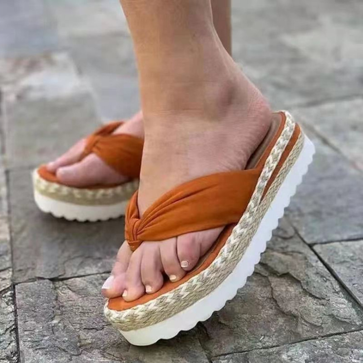 clog suede leather slip on