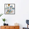 Snowman-14CT Stamped Cross Stitch Kit(26*23cm)
