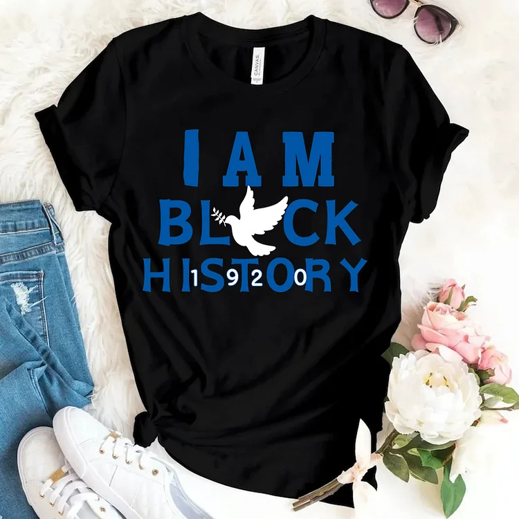I am black history sorority  T-shirt