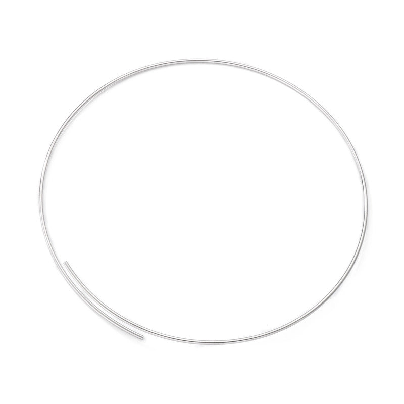 10 Pieces Minimalist Round Stainless Steel 18K Gold Plated Choker