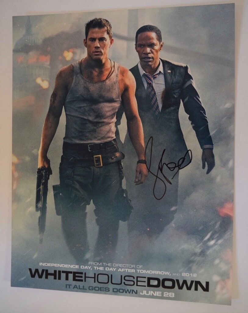 Jamie Foxx Signed Autographed 11x14 Photo Poster painting WHITE HOUSE DOWN COA VD