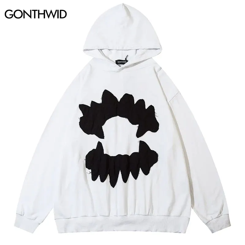 Churchf Churchf 2023 New Fashion Print Casual Loose Hooded Long-Sleeved Hoodie Woman