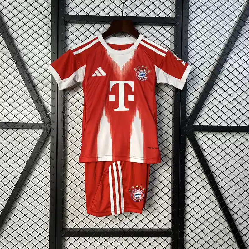 25/26 Kids Bayern Munich Soccer Jersey Home