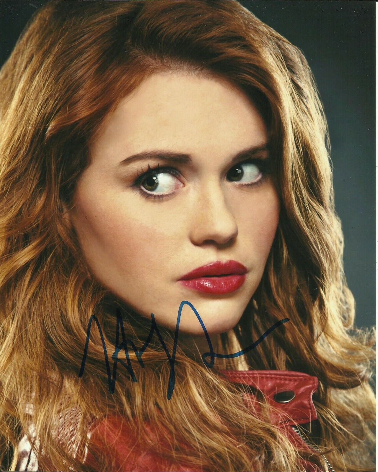 HOLLAND RODEN SIGNED SEXY Photo Poster painting UACC REG 242 (9)