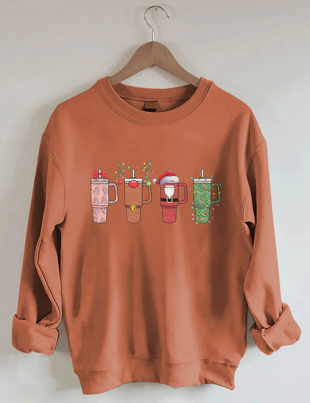 Retro Obsessive Cup Disorder Christmas Sweatshirt
