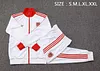 Joyfball 2025/2026 Bayern Munich Long Zipped Jacket 125-Year Anniversary White Football Jersey 1:1 Thai Quality 