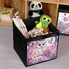 (US Local)DIY Diamond Painting Storage Box Canvas Organizer Box Diamond Painting Kit (A)