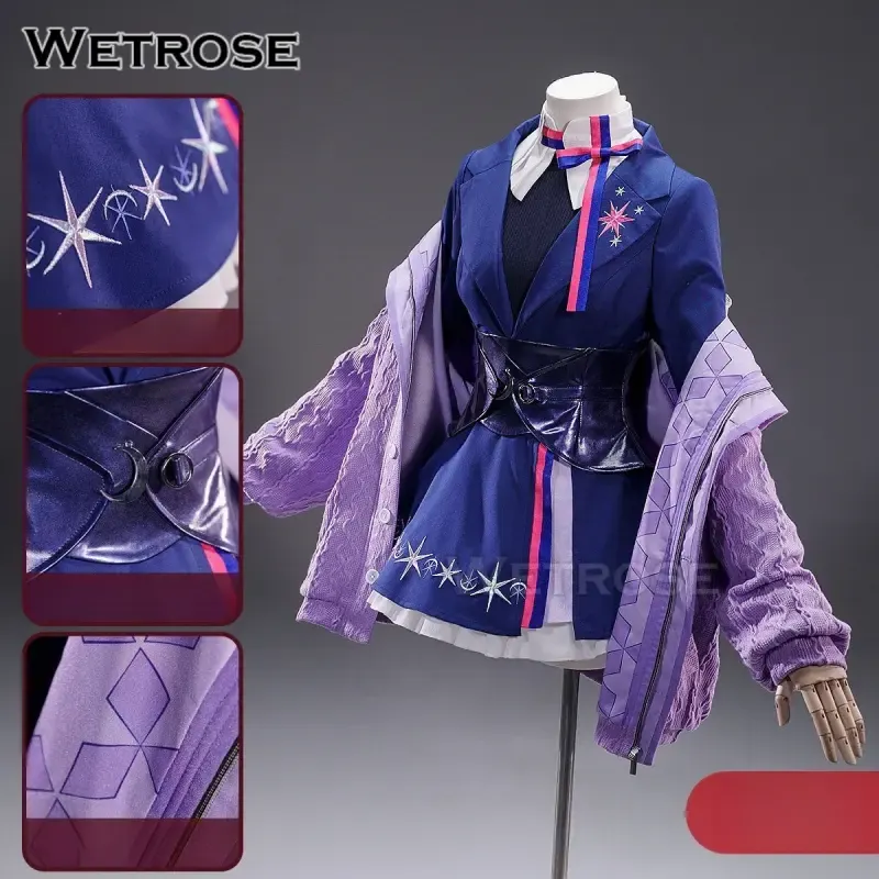 [Wetrose] Pre-Order Arknights Collab Lin Game Outfit Cosplay Costume 