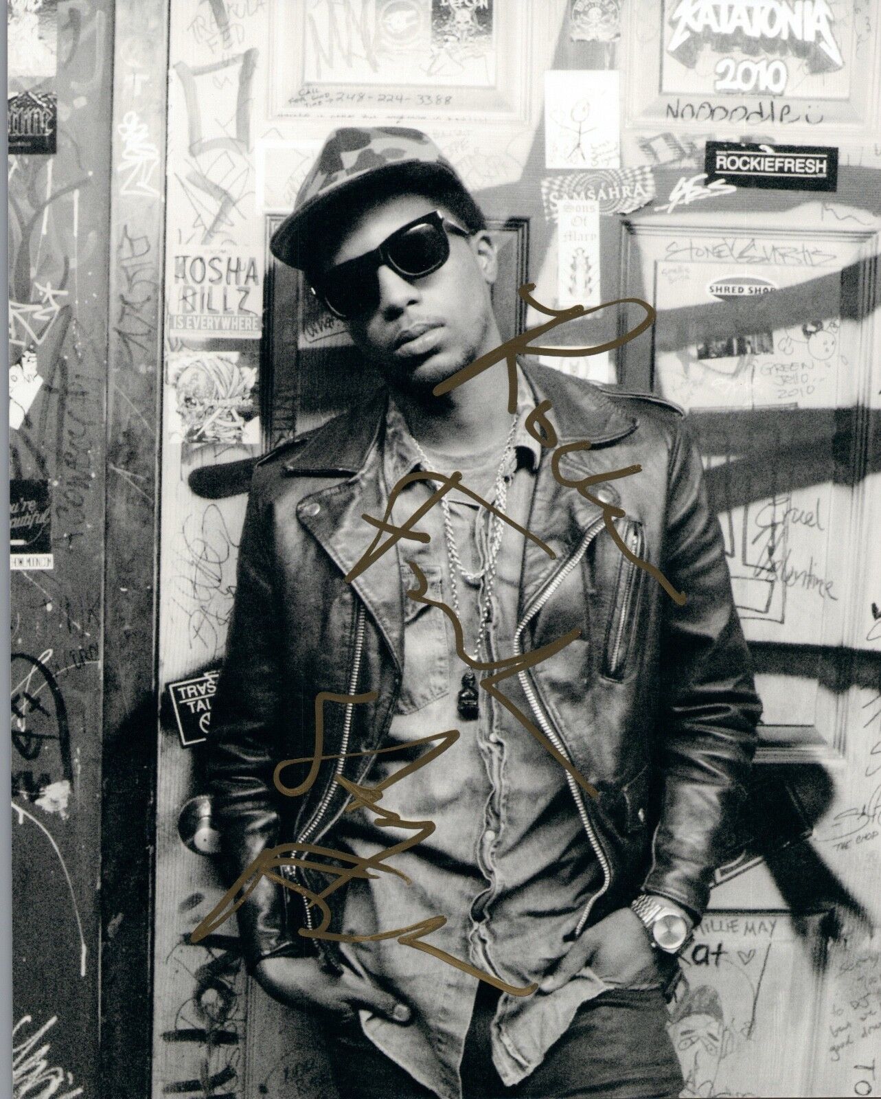 Rockie Fresh Signed Autographed 8x10 Photo Poster painting Hip Hop Rapper COA VD