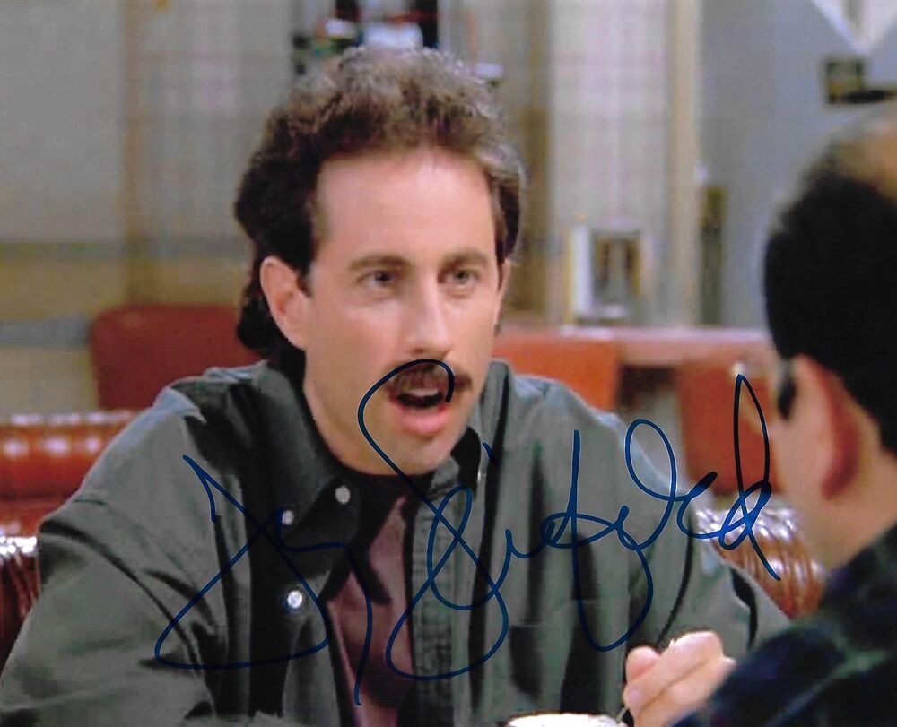 JERRY SEINFELD Signed Autographed SEINFELD 8x10 Pic. B