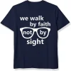 By Faith Printed Men's Short Sleeves T-Shirt