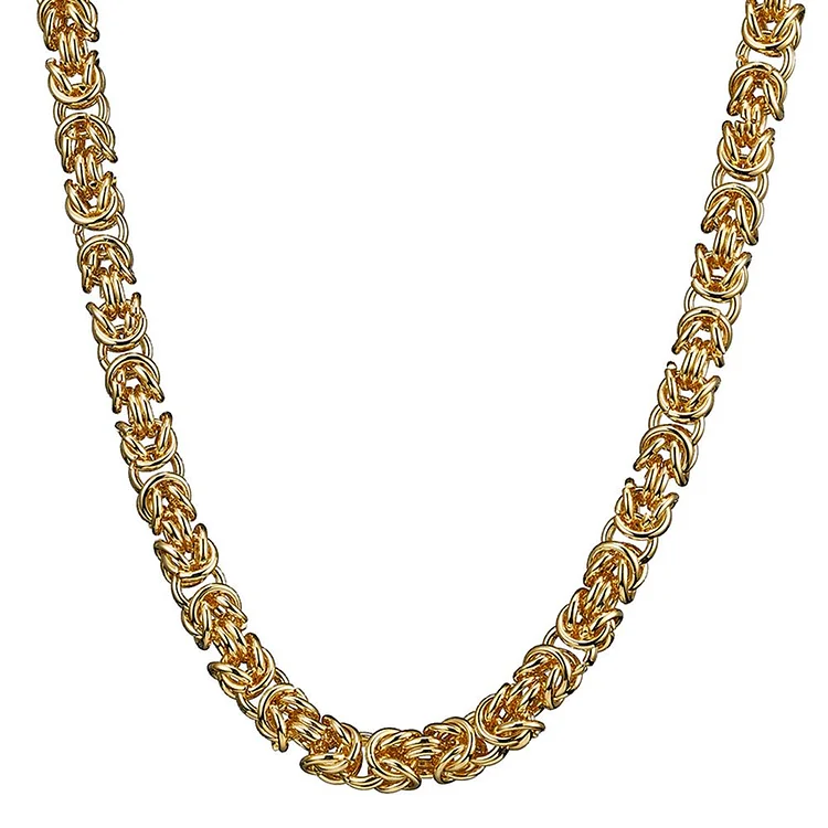 10mm Tone Round Byzantine Chain-VESSFUL