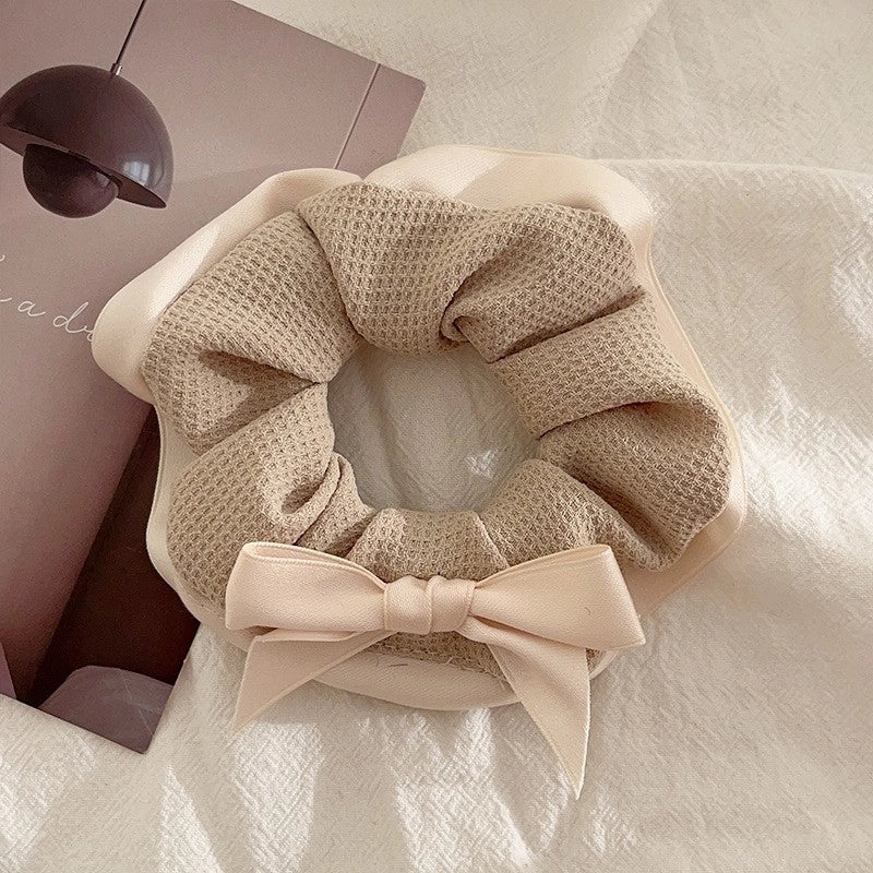 Women’s Casual Minimalist Bow Knot Cloth Hair Tie