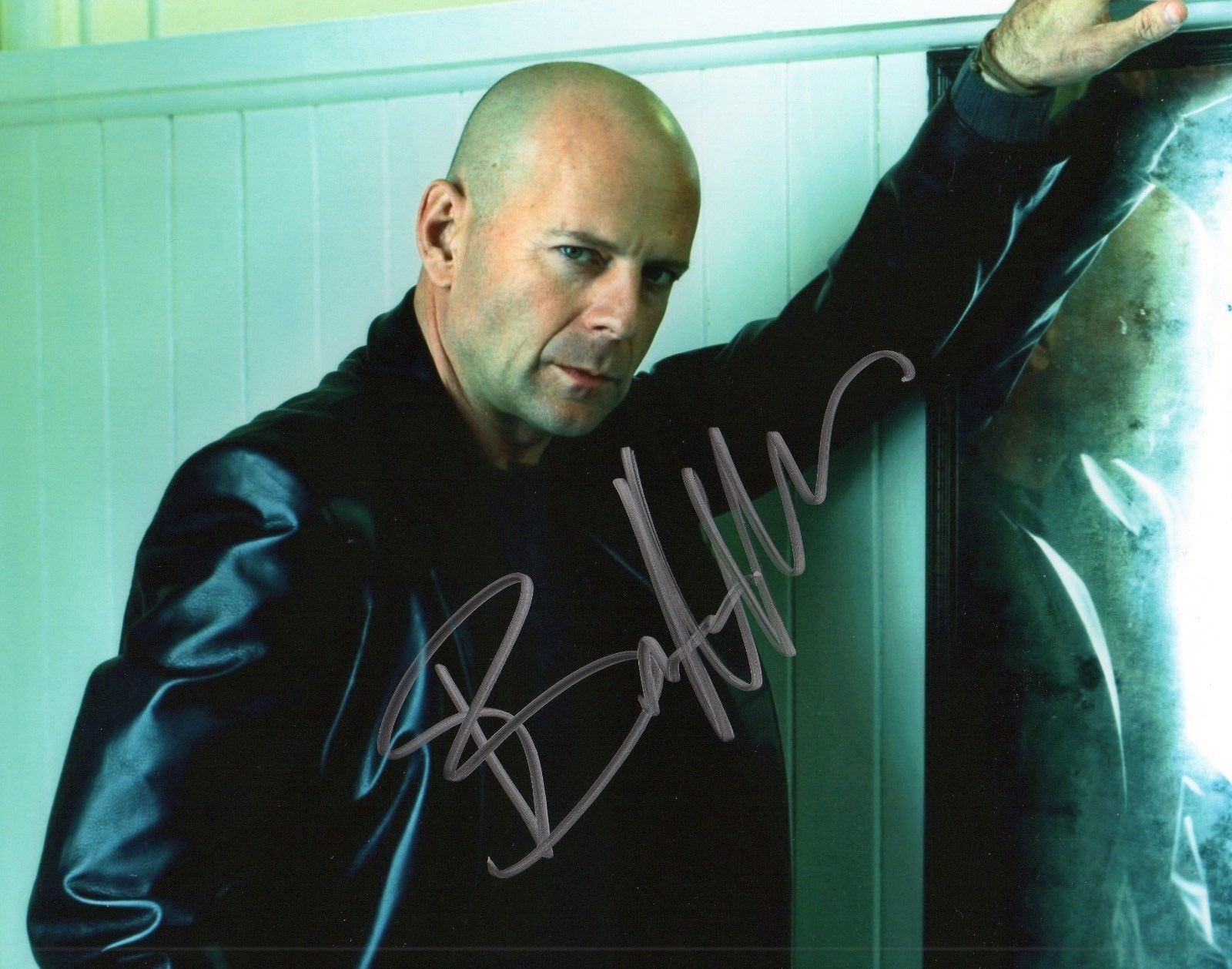 BRUCE WILLIS AUTOGRAPHED SIGNED A4 PP POSTER Photo Poster painting PRINT 9