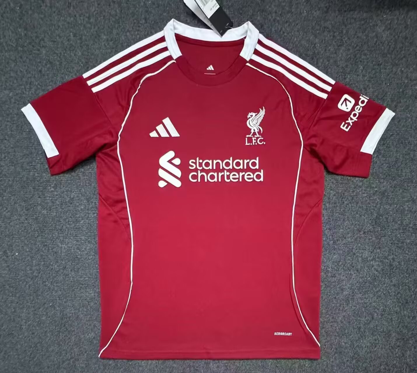 25/26 Liverpool Home Football Shirt Thai Quality