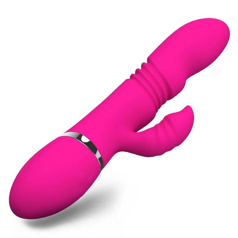 Automatic retractable Variable Frequency Silicone Erotic Vibrator