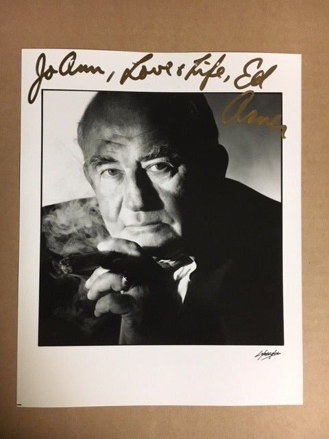 Ed Asner Autographed 8x10 Photo Poster painting with Auction House COA