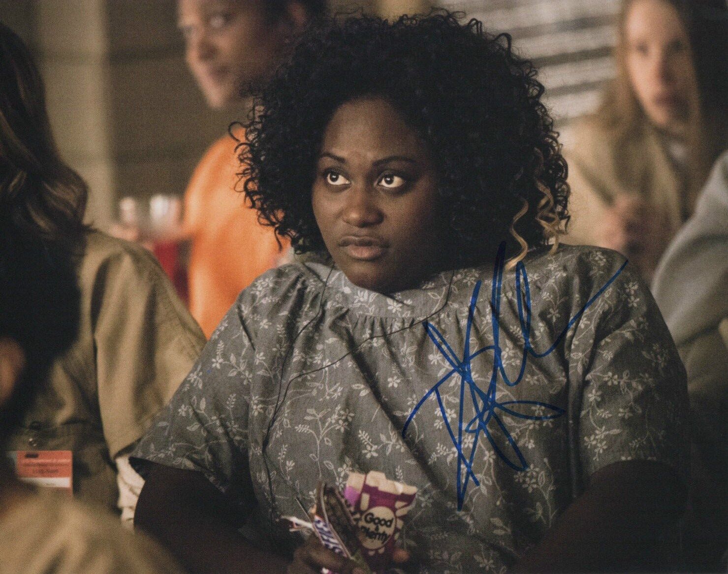 GFA Orange Is the New Black * DANIELLE BROOKS * Signed 8x10 Photo Poster painting AD4 PROOF COA