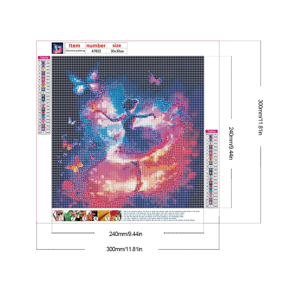 Diamond Painting - Full Round Drill - Ballet Dancer(Canvas|30*30cm)
