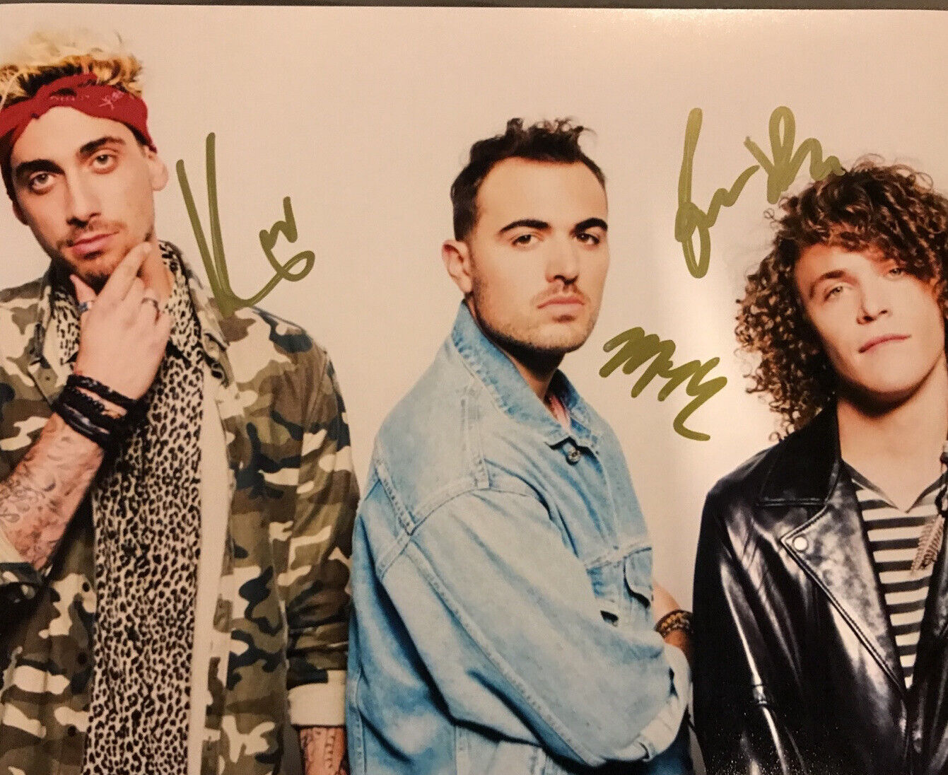 CHEAT CODES HAND SIGNED 8x10 Photo Poster painting SINGER DJ MUSIC GROUP HOT RARE + PROOF!!