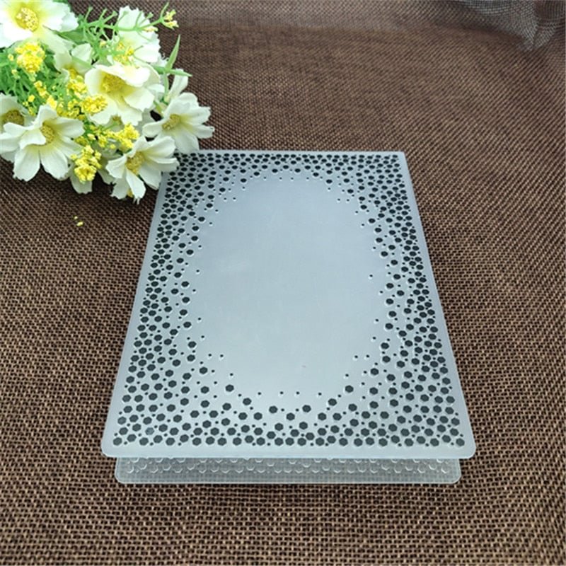Origin print DIY Plastic Embossing Folders for DIY Scrapbooking Paper Craft/Card Making Decoration Supplies