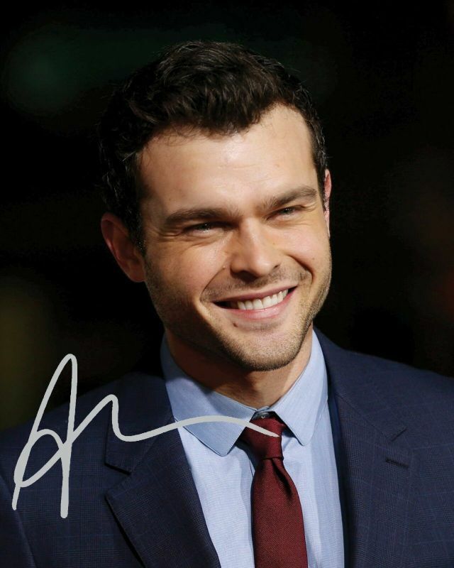 Alden Ehrenreich Autograph Signed Photo Poster painting Print