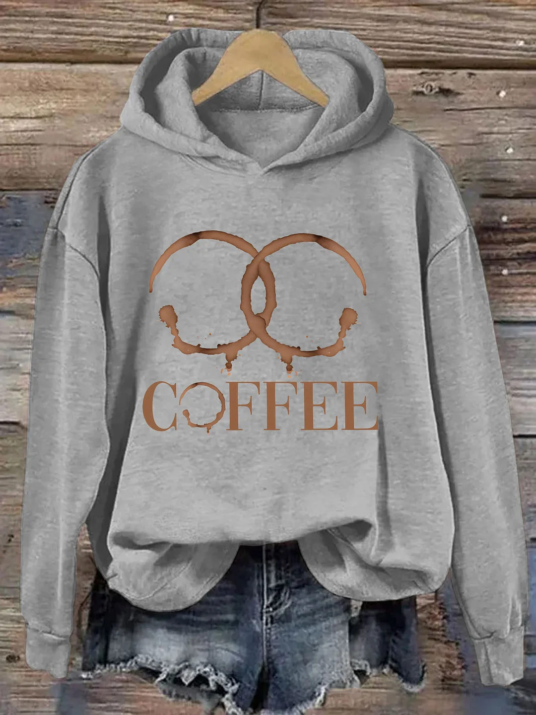 Coffee Stain Rings Hoodie