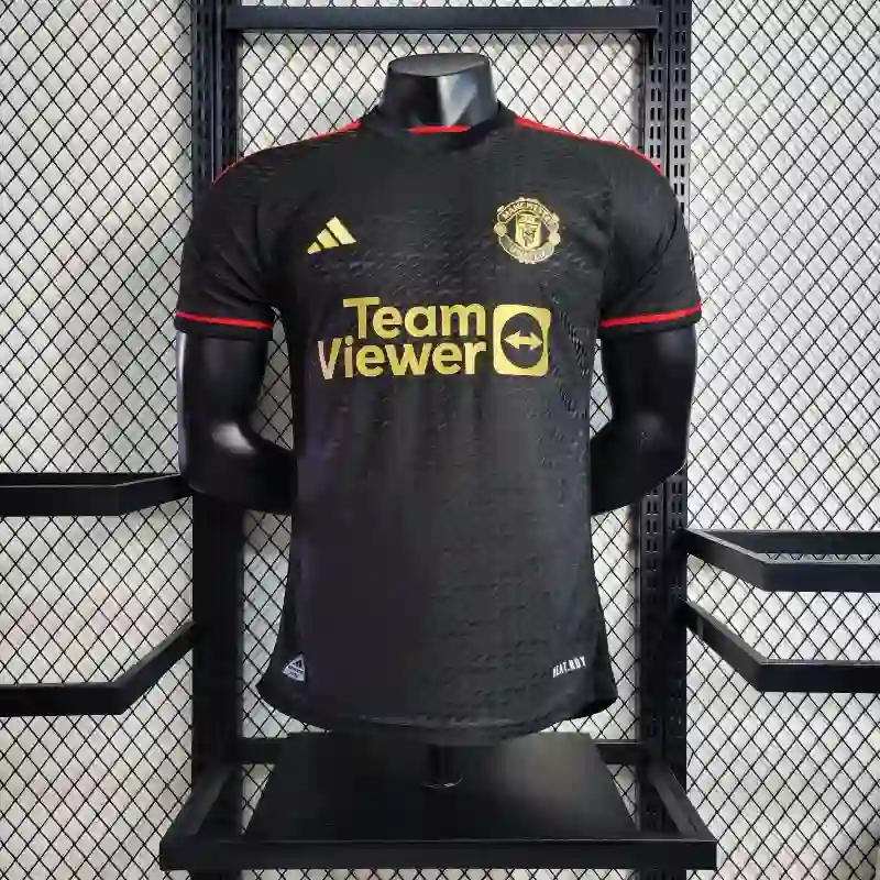 23-24 Player Manchester United Black Special Edition Soccer Jersey