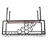 [US Local Warehouse] 2 Pack Shade Sail Poles 10FT Outdoor Sun Shade Poles 2.107in Diameter Heavy Duty Metal Post for Deck Patio Outside Backyard