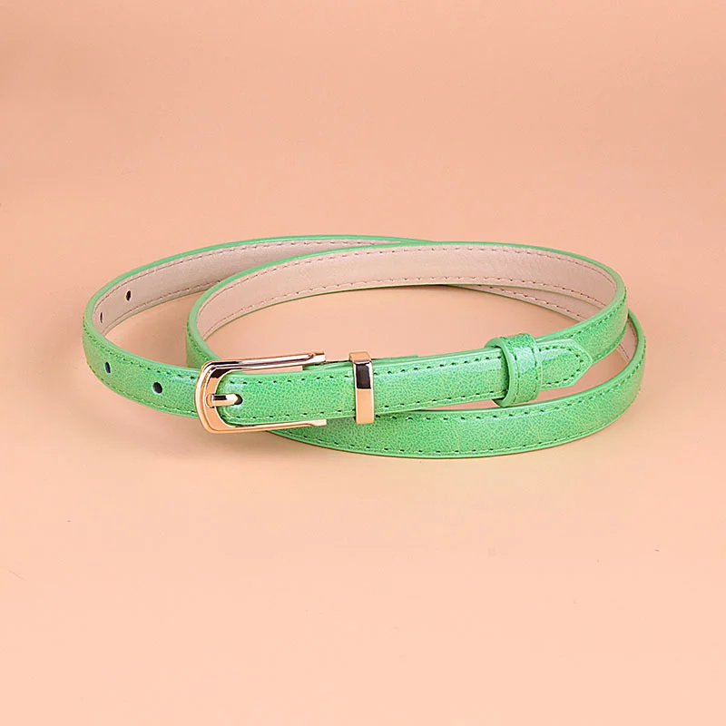 Candy-colored Women's Pin Buckle Belt