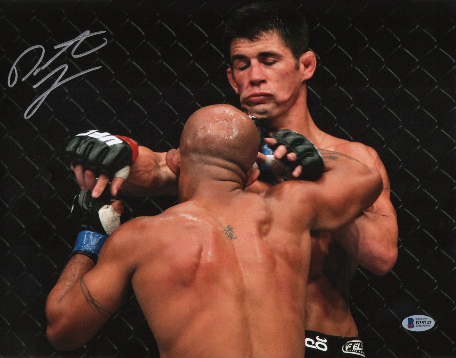 Demetrious Johnson Signed 11x14 Photo Poster painting BAS Beckett COA UFC Live vs Dominick Cruz